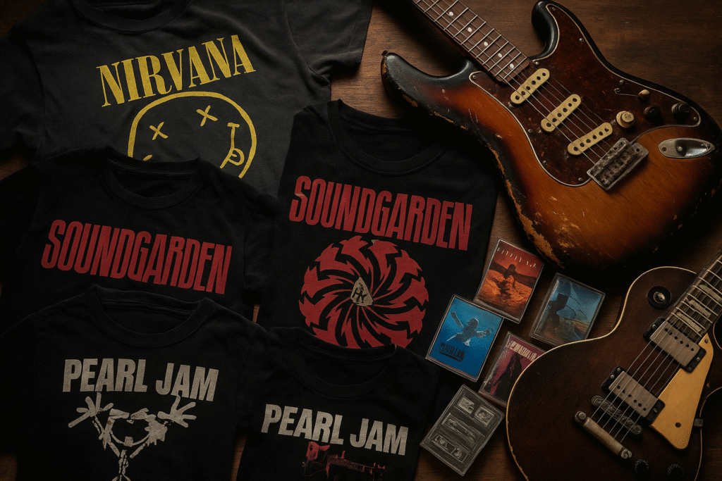 O impacto do grunge na música dos anos 90