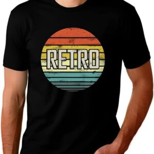 Camisetas vintage retrô para homens