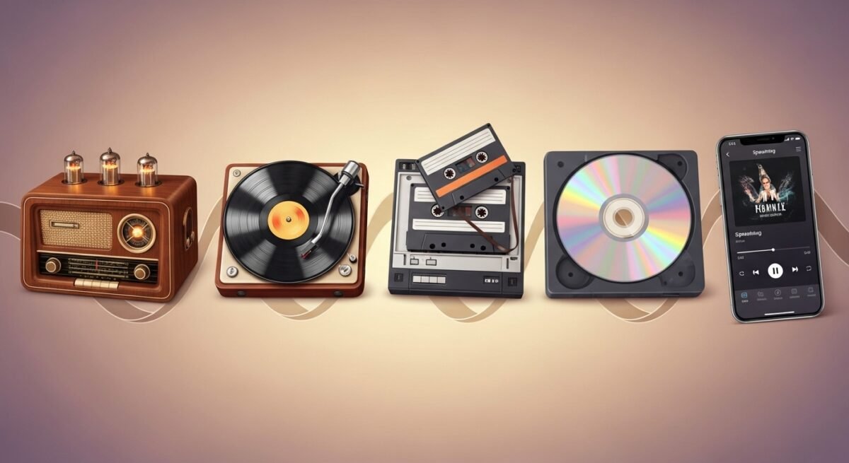 A Evolução do Som Como a Tecnologia Moldou a Música Retrô